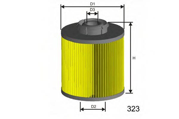 Топливный фильтр MISFAT F017