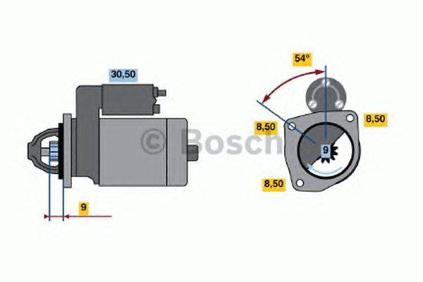 Стартер BOSCH 1321