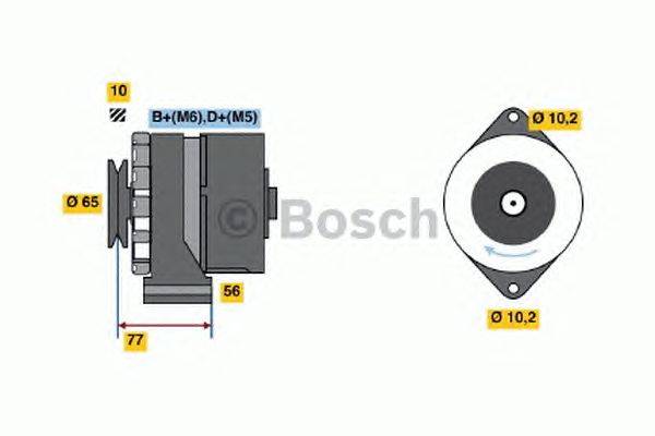 Генератор BOSCH 0 986 038 190