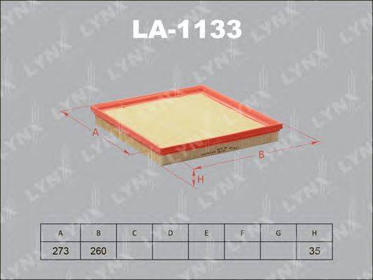 Воздушный фильтр LYNXauto LA-1133