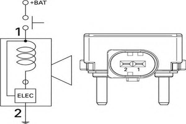 Звуковой сигнал NAGARES 04765