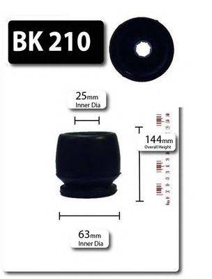 Комплект пылника, приводной вал SHAFTEC BK210