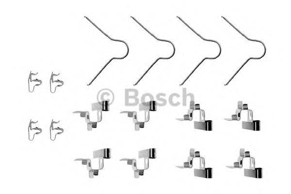 Комплектующие, колодки дискового тормоза BOSCH 1 987 474 343