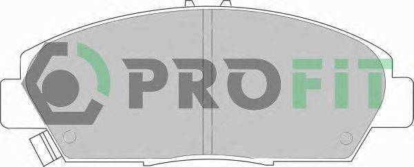 Комплект тормозных колодок, дисковый тормоз PROFIT 5000-0904