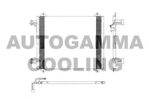 Конденсатор, кондиционер AUTOGAMMA 103028