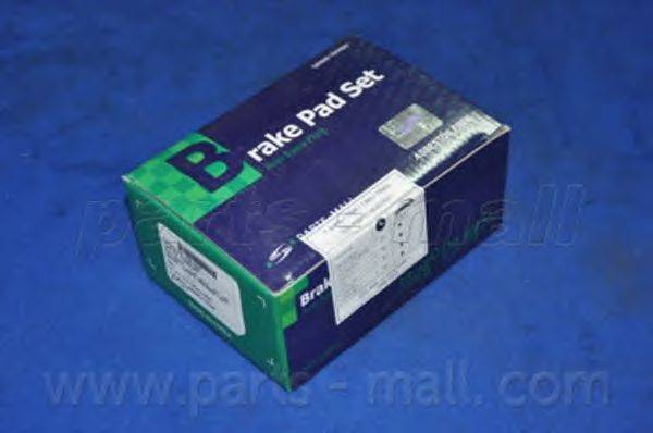 Комплект тормозных колодок, дисковый тормоз PARTS-MALL PKC-E23