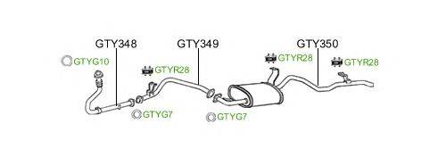 Система выпуска ОГ GT Exhaust 2295