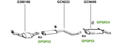 Система выпуска ОГ GT Exhaust 248