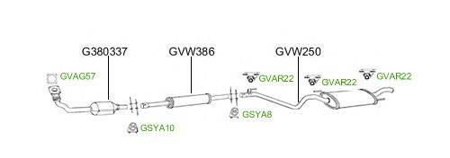 Система выпуска ОГ GT Exhaust 2750