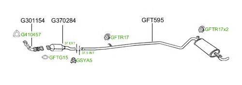 Система выпуска ОГ GT Exhaust 419