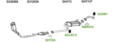Система выпуска ОГ GT Exhaust 4829