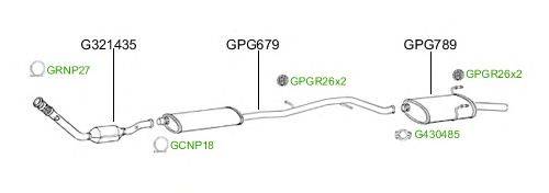 Система выпуска ОГ GT Exhaust 4948