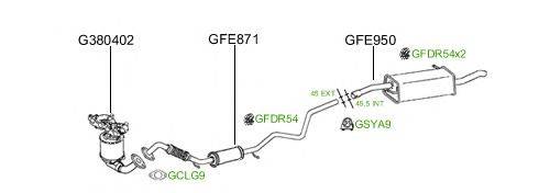 Система выпуска ОГ GT Exhaust 683