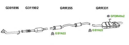 Система выпуска ОГ GT Exhaust 6909