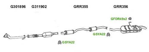 Система выпуска ОГ GT Exhaust 6917
