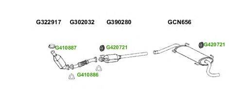 Система выпуска ОГ GT Exhaust 9650