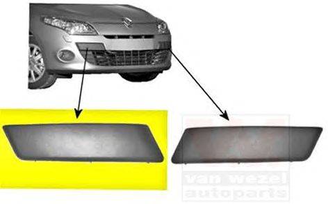 Облицовка, бампер VAN WEZEL 4377582