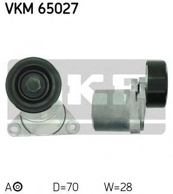 Натяжной ролик, поликлиновой  ремень SKF VKM65027