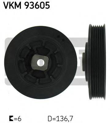 Ременный шкив, коленчатый вал SKF VKM93605