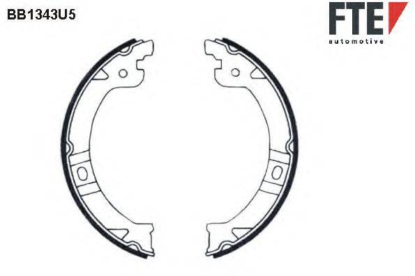 Комплект тормозных колодок, стояночная тормозная система FTE BB1343U5