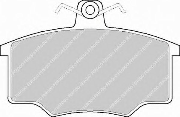 Комплект тормозных колодок, дисковый тормоз FERODO 20574
