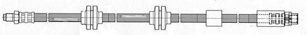 Тормозной шланг FERODO FHY2640