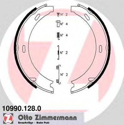 Комплект тормозных колодок, стояночная тормозная система ZIMMERMANN 109901280
