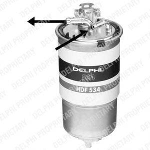 Топливный фильтр DELPHI HDF534