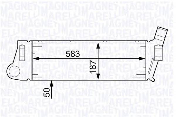 Интеркулер MAGNETI MARELLI 351319201850