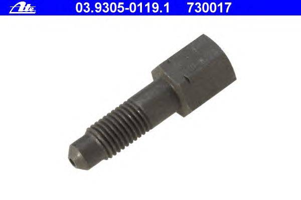 Ниппель адаптера, клапан сапуна-датчик давления ATE 730017