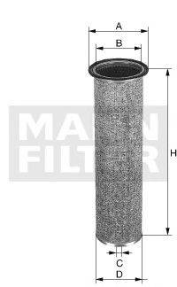 Фильтр добавочного воздуха MANN-FILTER CF751X