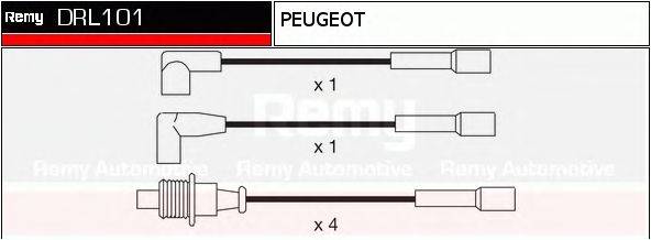 Комплект проводов зажигания DELCO REMY DRL101