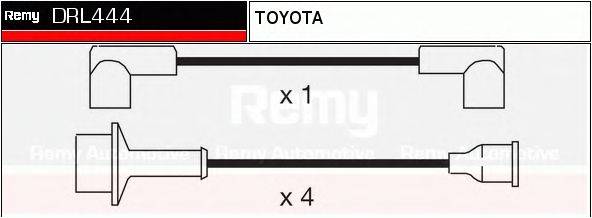 Комплект проводов зажигания DELCO REMY DRL444