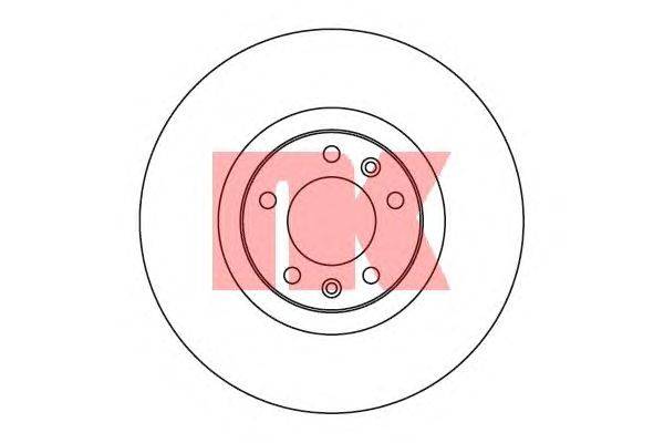 Тормозной диск NK 203724