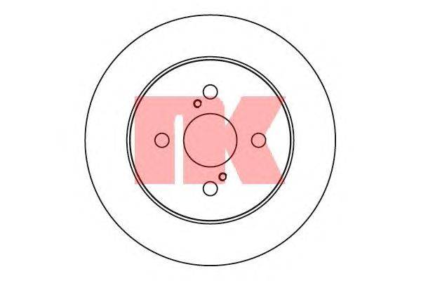 Тормозной диск NK 3145109
