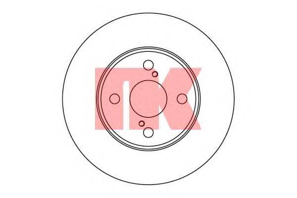 Тормозной диск NK 314582