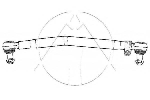Продольная рулевая тяга SIDEM 14137