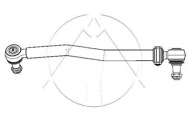 Продольная рулевая тяга SIDEM 50636