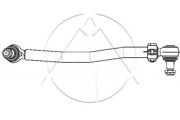 Продольная рулевая тяга SIDEM 50730