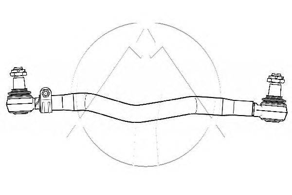 Продольная рулевая тяга SIDEM 686630