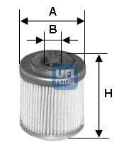 Масляный фильтр UFI 25.588.00