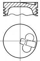 Поршень AE 350487 STD