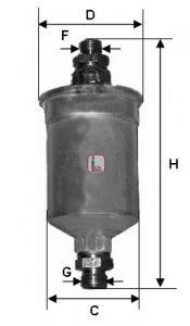 Топливный фильтр SOFIMA S 1658 B