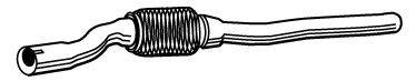 Труба выхлопного газа FONOS 09958