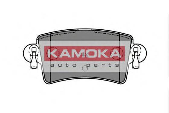 Комплект тормозных колодок, дисковый тормоз KAMOKA JQ1018372