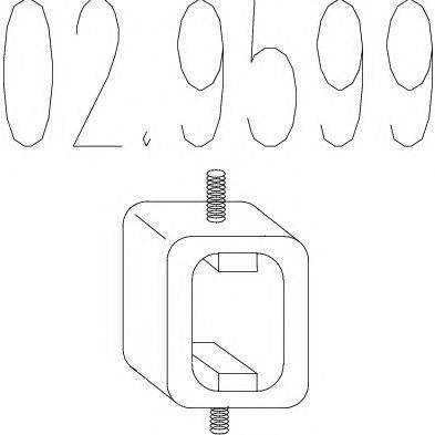 Буфер, глушитель MTS 02.9599