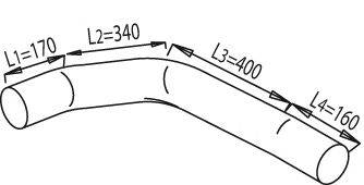 Труба выхлопного газа DINEX 49132