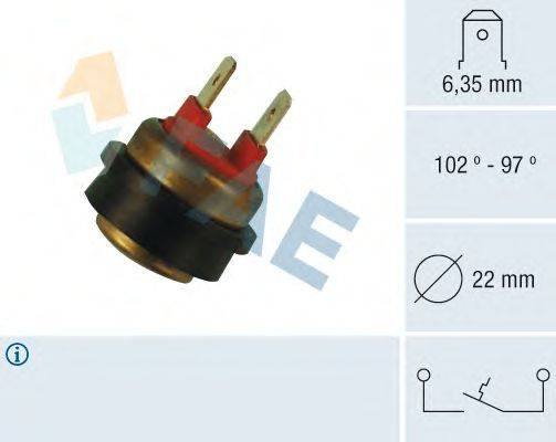 Термовыключатель, вентилятор радиатора FAE 36290