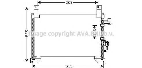 Конденсатор, кондиционер AVA QUALITY COOLING DW5076