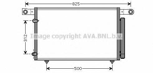 Конденсатор, кондиционер AVA QUALITY COOLING MZ5196